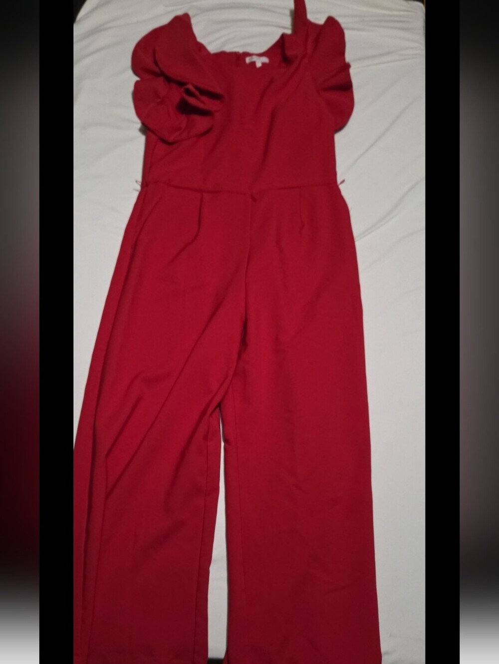 GB girls size 16 red long pant romper #25